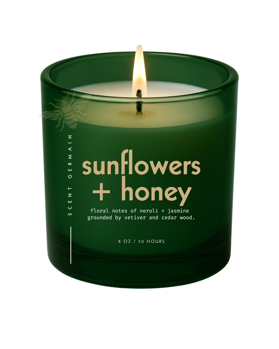 3-wick Sunflowers + Honey
