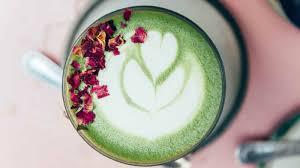 Matcha Rose Latte