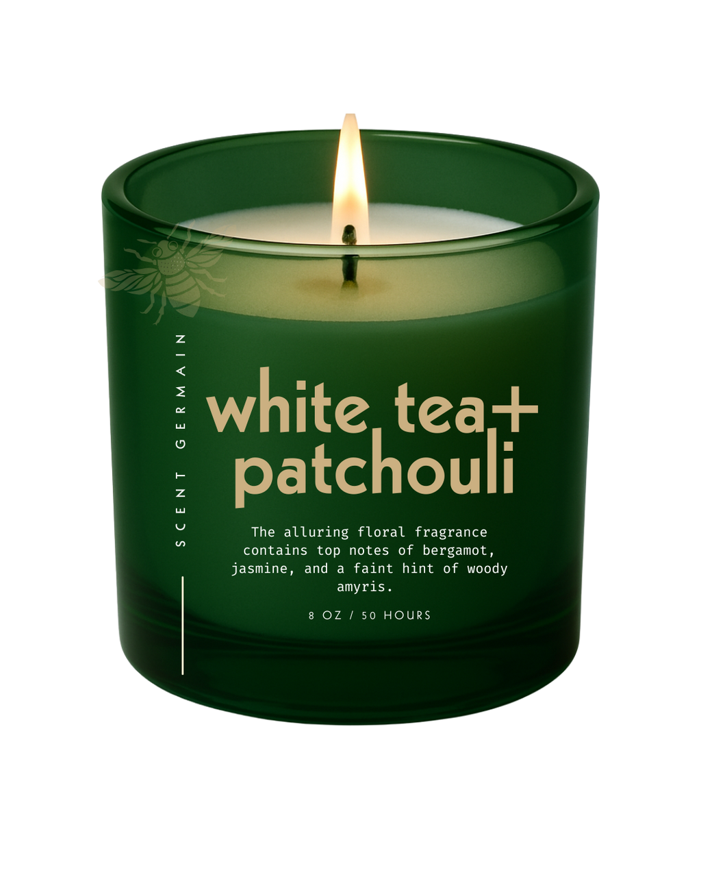 white tea + patchouli