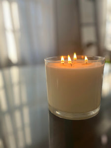 4-wick candle